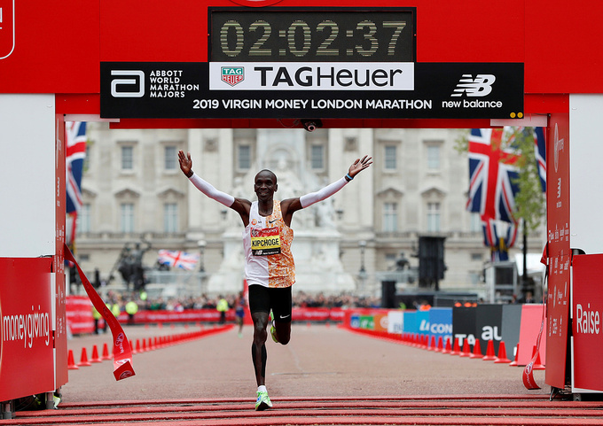 Giải London Marathon thay đổi thể thức với chạy 19 vòng lặp