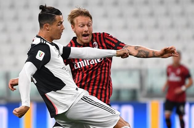 Trung vệ Simon Kjaer trụ cột quan trọng của AC Milan